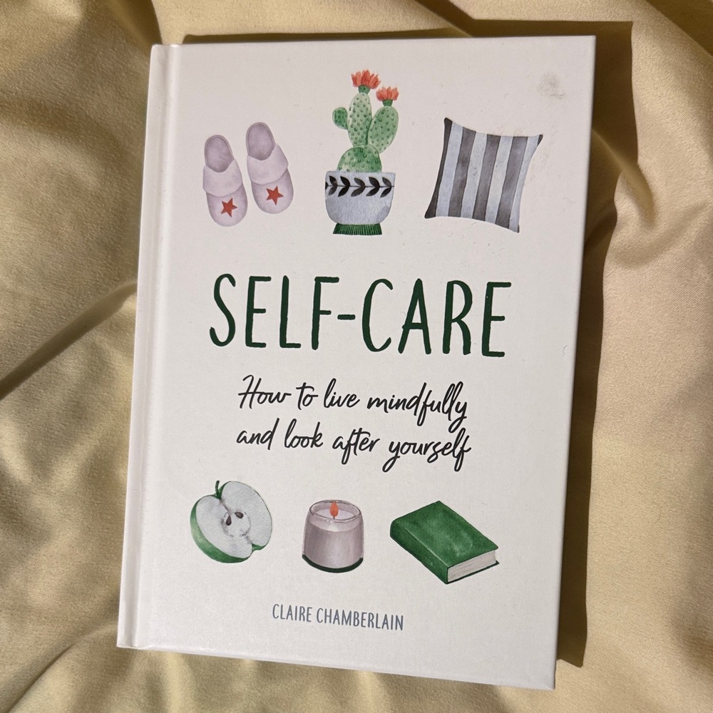Self-Care by Claire Chamberlain - White & Green Hardcover